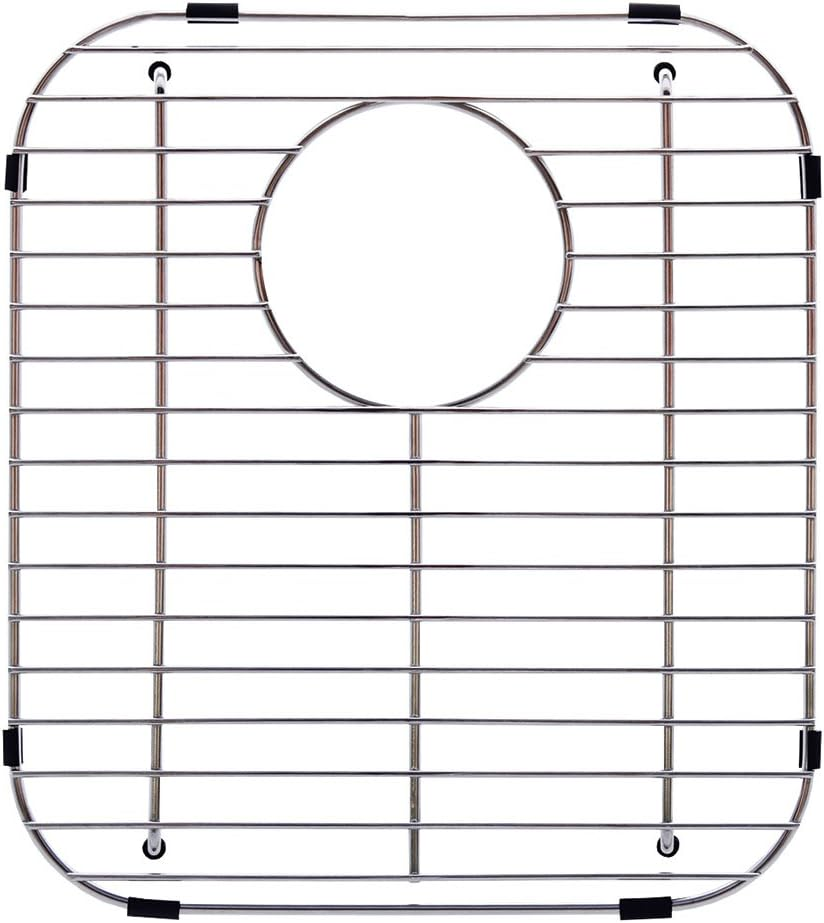 Franke Evolution Universal 13.1 X 11.6-Inch Double Bowl Sink Protection Grid in Stainless Steel with Rear Drain, FGD75 image number 4