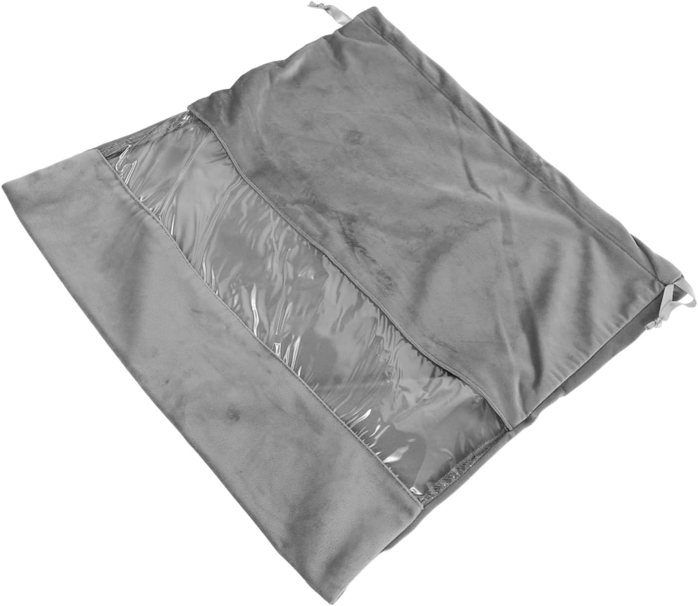 VINTORKY Transparent Drawstring Hair Dryer Bag Small Portable Organizer for Travel and Home Dustproof Storage Pouch for Hair Tools Underwear Makeup Brushes Versatile Scratch Resistant