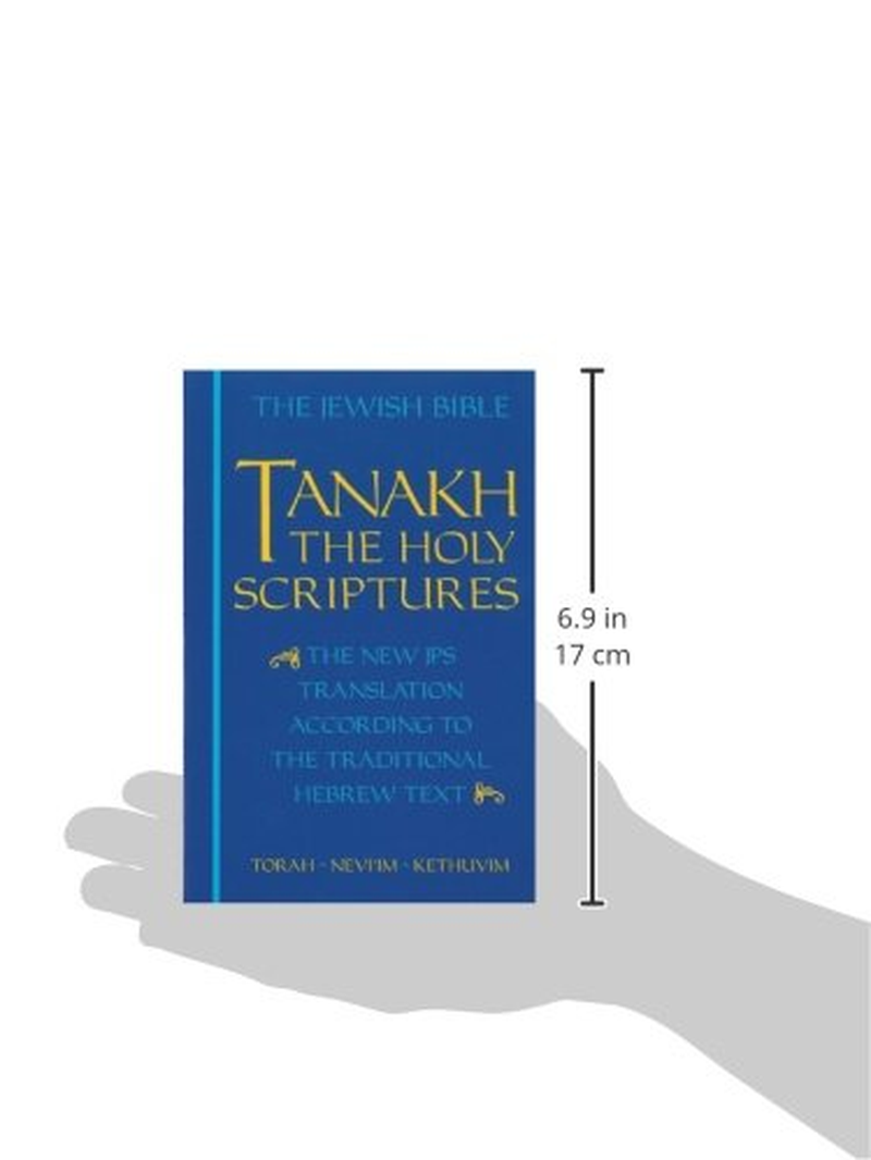 JPS TANAKH: the Holy Scriptures (Blue): the New JPS Translation According to the Traditional Hebrew Text image number 3