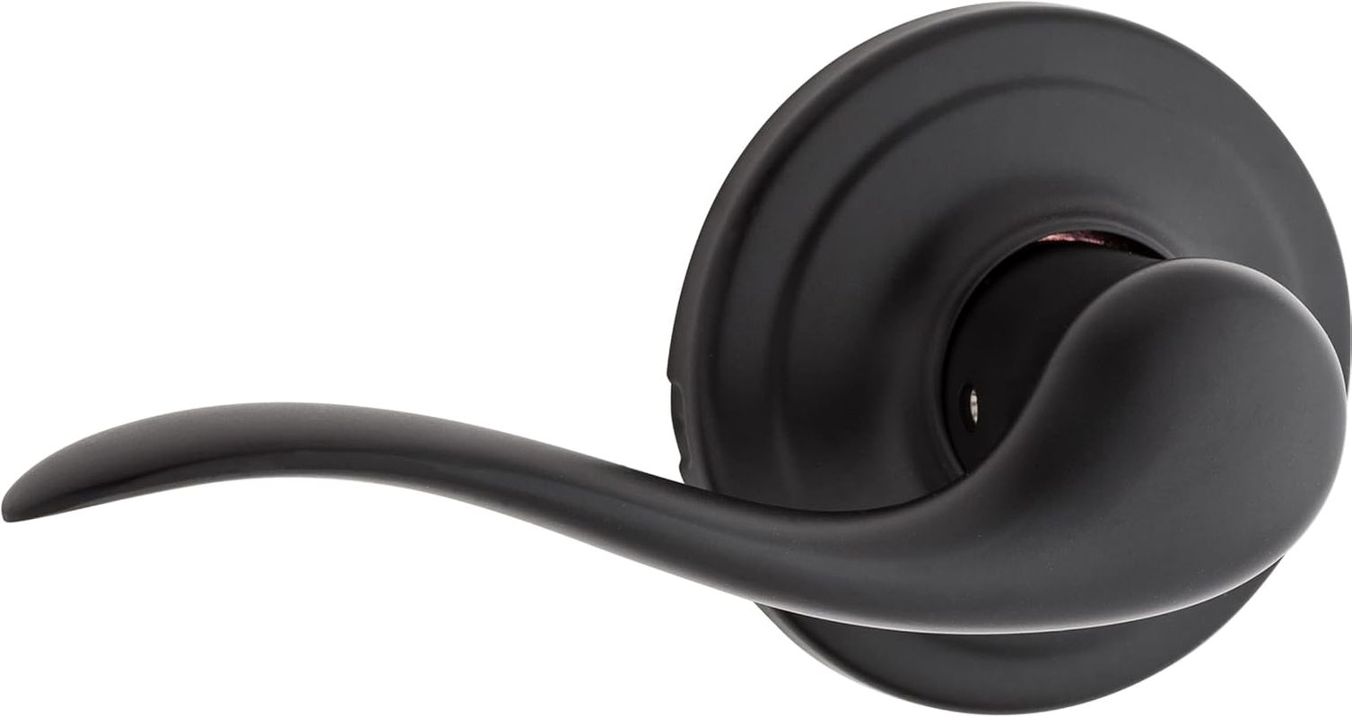 Kwikset Tustin Left-Handed Half-Dummy Lever in Satin Nickel