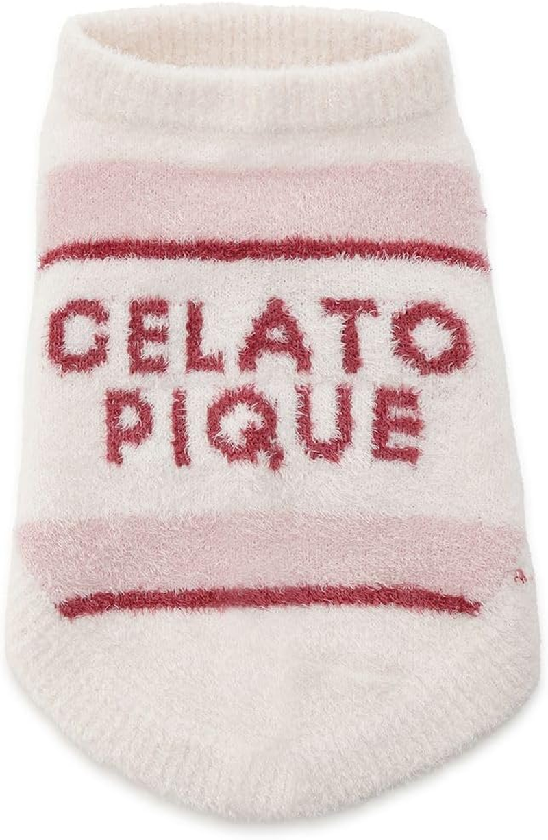 [ジェラートピケ キャットアンドドッグ] CAT&DOG スムーズィーストロベリーボーダー プルオーバー PAGG241578 image number 1