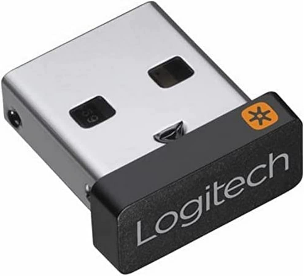 Logitech USB Unifying Receiver - Black image number 1