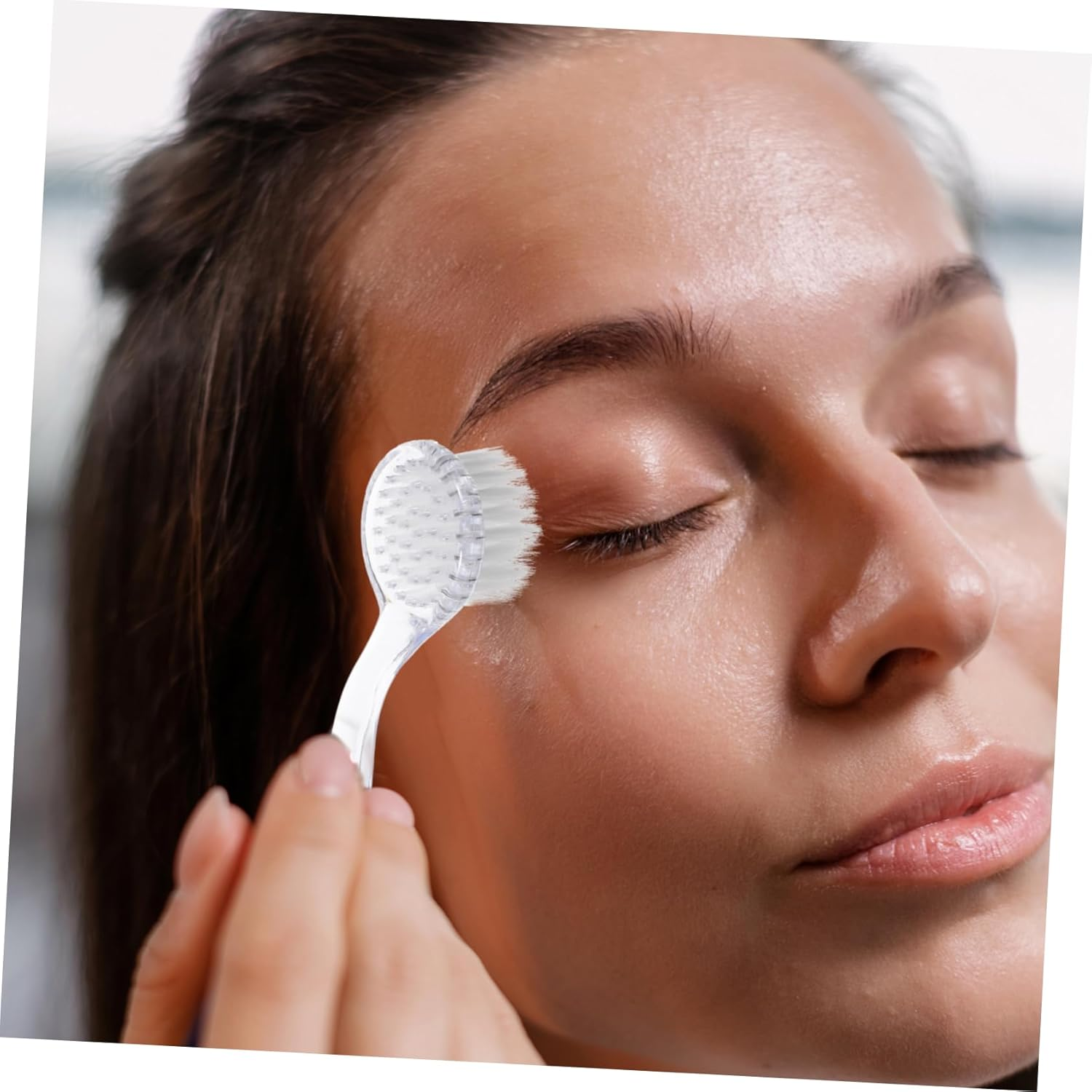 6Pcs Manicure Brush Fingernail Brush Tool Nail Cleaner Compact and Comfortable image number 2