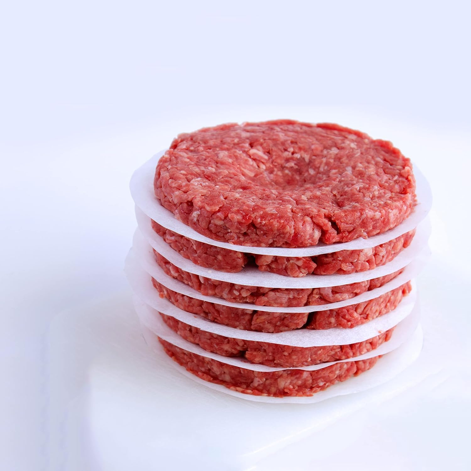 Yamibobo 500PCS Hamburger Patty Paper, round (12Cm/4.8 Inch), 500 Sheets X Burger Patty Paper image number 2