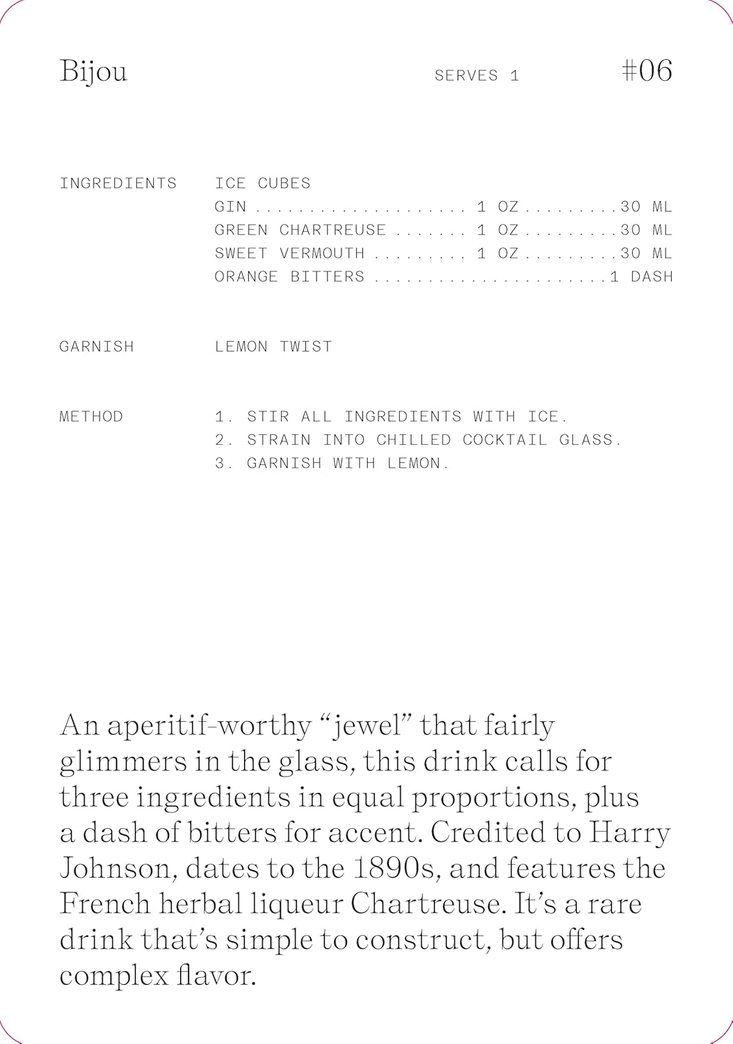 The Cocktail Cabinet: Gin: the Essential Drinks Every Gin Lover Should Know