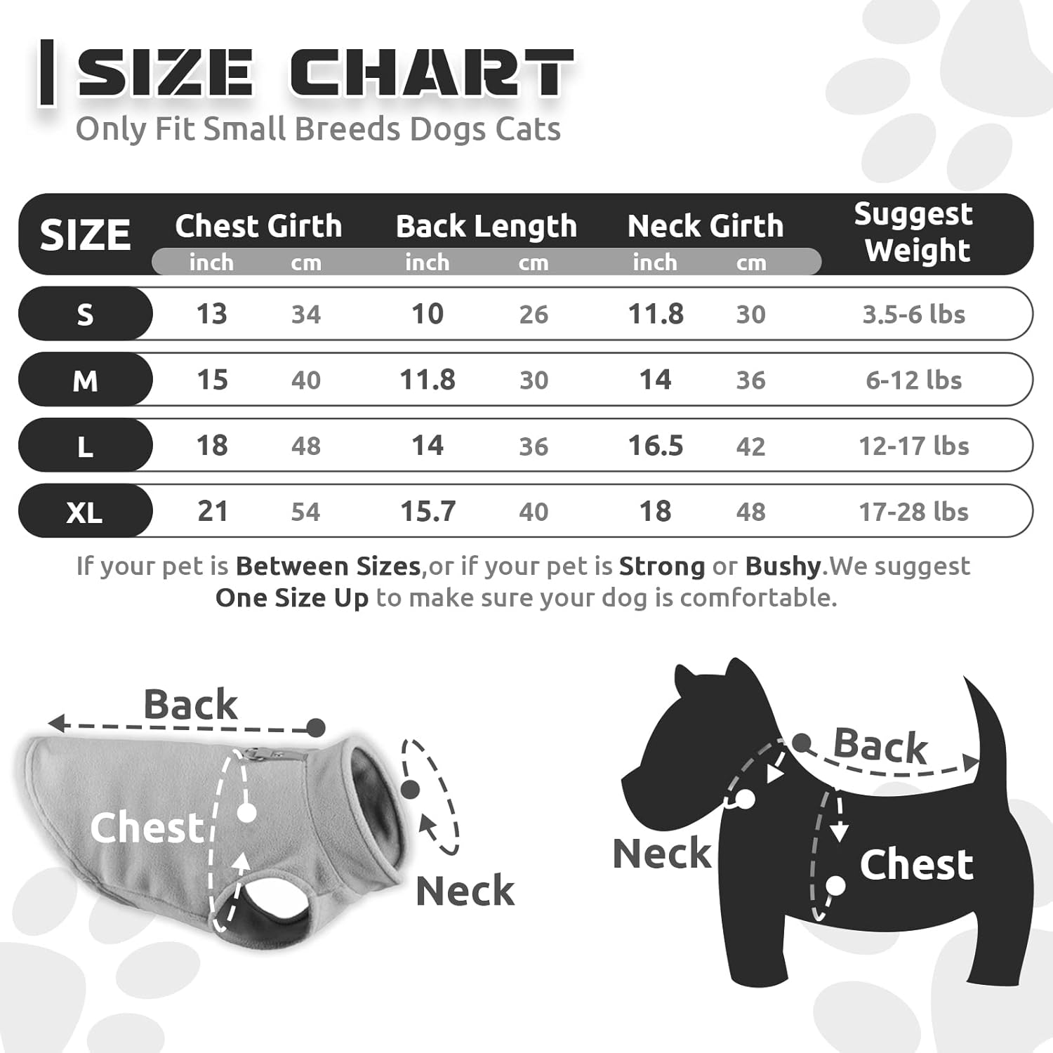 PETCARE Small Dog Sweater Cat Fleece Vest Soft Dog Jacket with Leash O-Ring Winter Warm Pet Pullover Coat Puppy Clothes for Small Dogs Cats Chihuahua Apparel Shih Tzu Costume, Grey image number 2