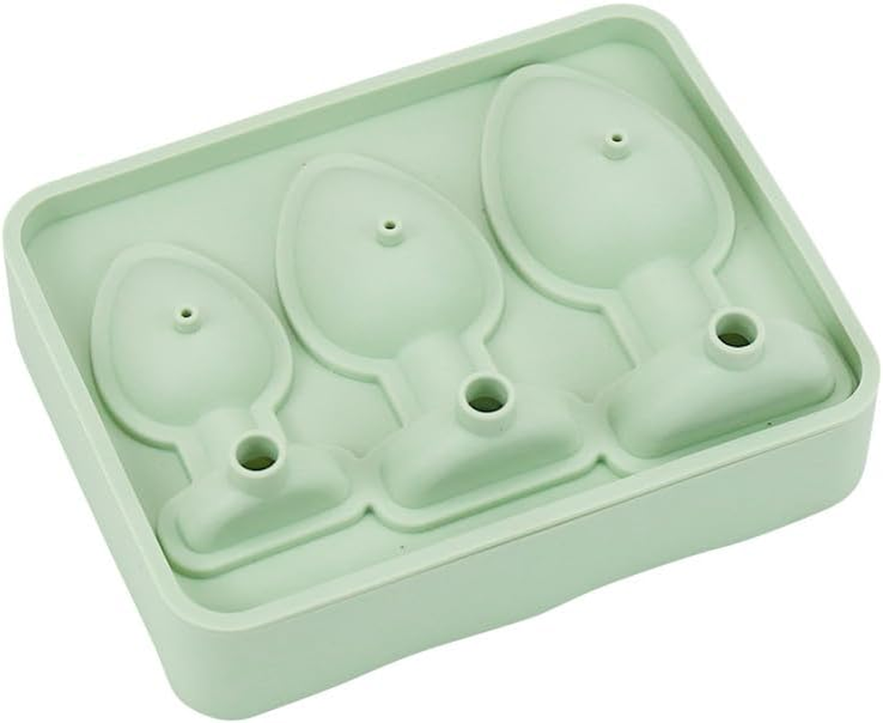 Adult Novelty Ice Cube Trays, Adult Prank Ice Cube Mold,Large Thicked Silicone Fun Shapes Ice Mold for Whiskey Cocktails,Brandy and Juice Beverages (Blue)