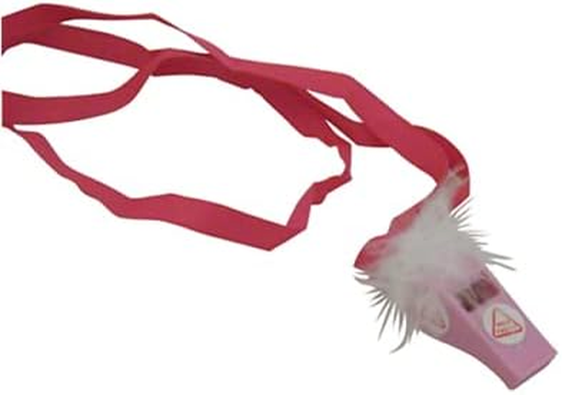 10 Pack Whistles Whistle Hot Pink Sports Cheerleader Hens Night Pink Games Party image number 3