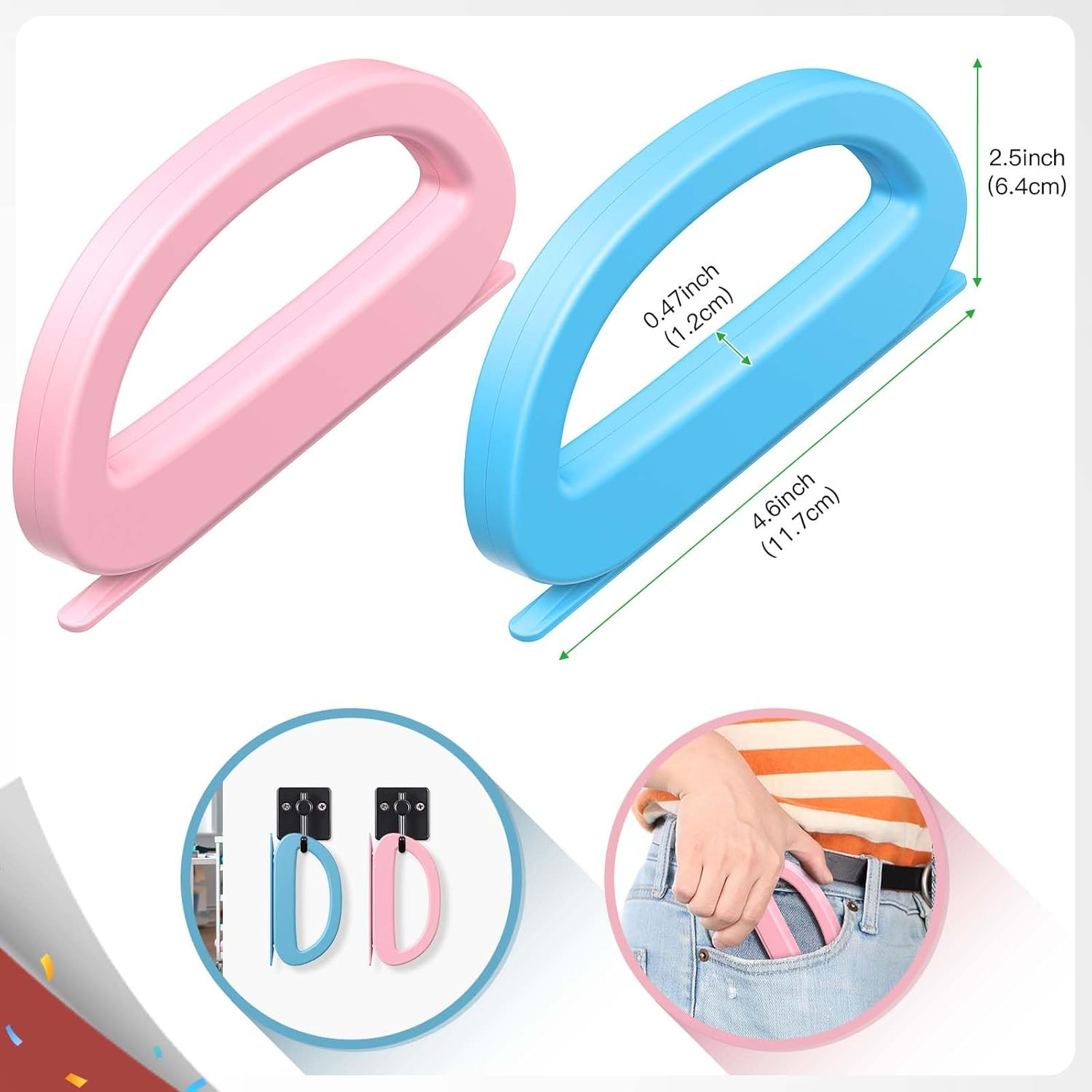 Wrapping Paper Cutter, 2-Pack (4 Blades) Sliding Gift Wrap Cutter for Wrapping, Paper Cutting Tool for Christmas, Halloween, Holidays, and Birthdays image number 4