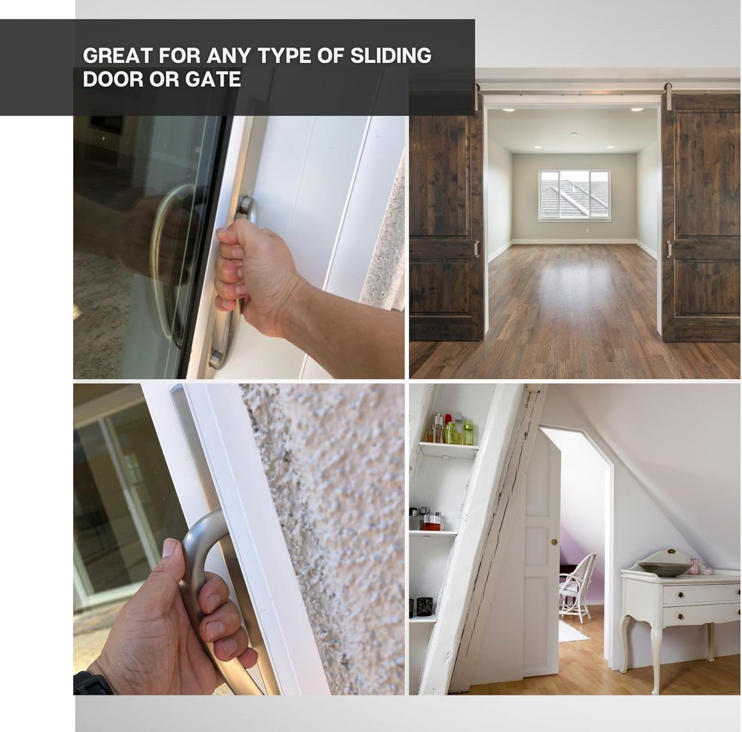 DOJA Industrial Sliding Door Hook Lock 60 Mm 1 Unit Lock Box Sliding Gate Mortice Lock for Door with Guide Screw Hook Latch Lock Sliding Door Lock Hook Latch Lock image number 4