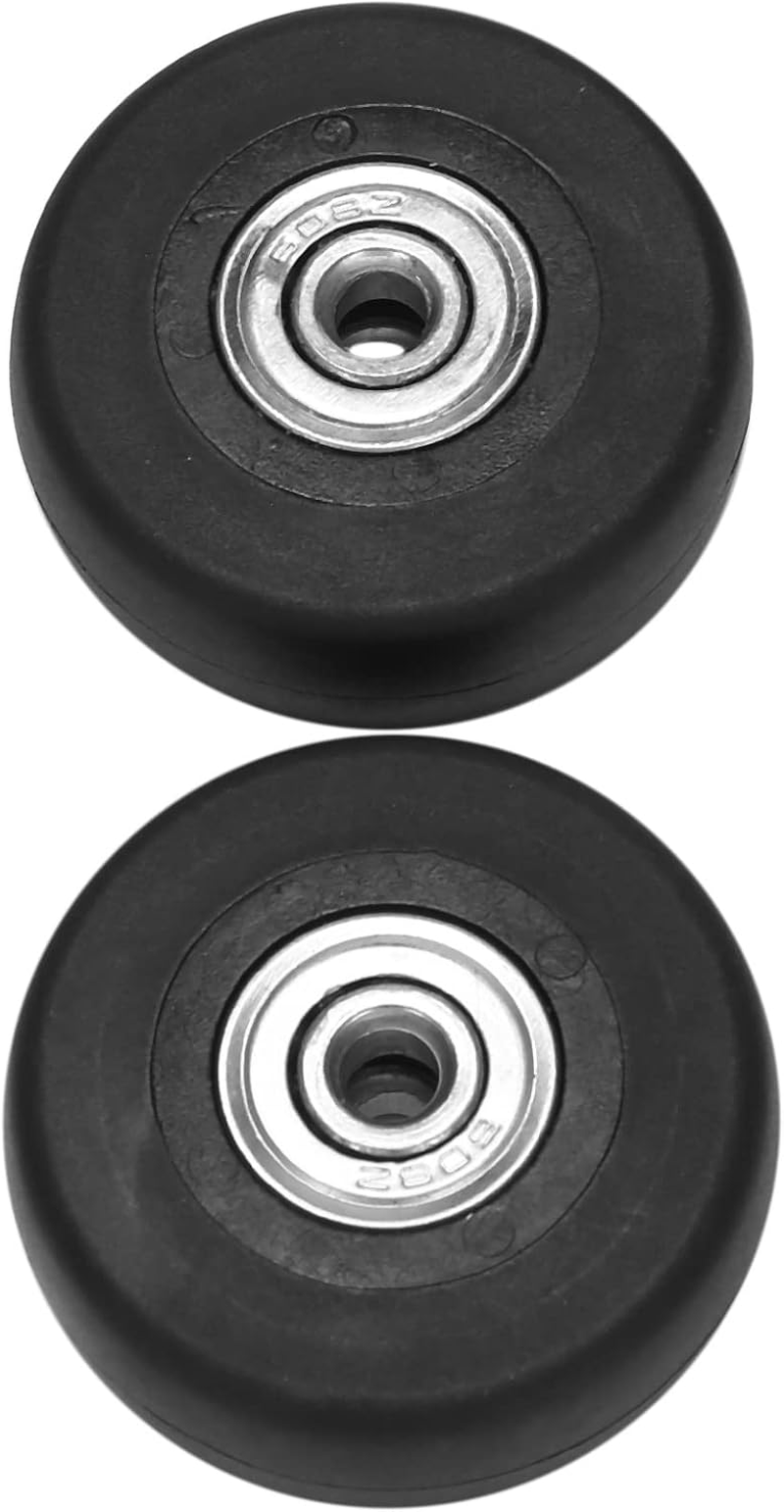 Mellisso 16 Sets of Luggage Suitcase Replacement Wheels Axles Deluxe Repair Tool OD 50Mm image number 1