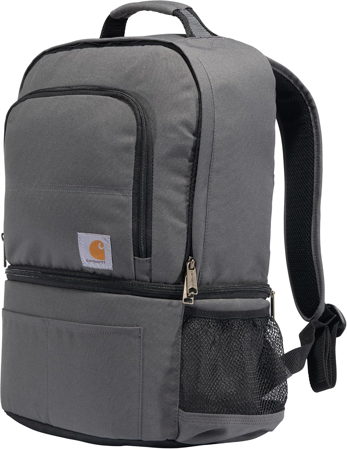 Carhartt Insulated 24 Can Two Compartment Cooler Backpack, Backpack with Fully-Insulated Cooler Base