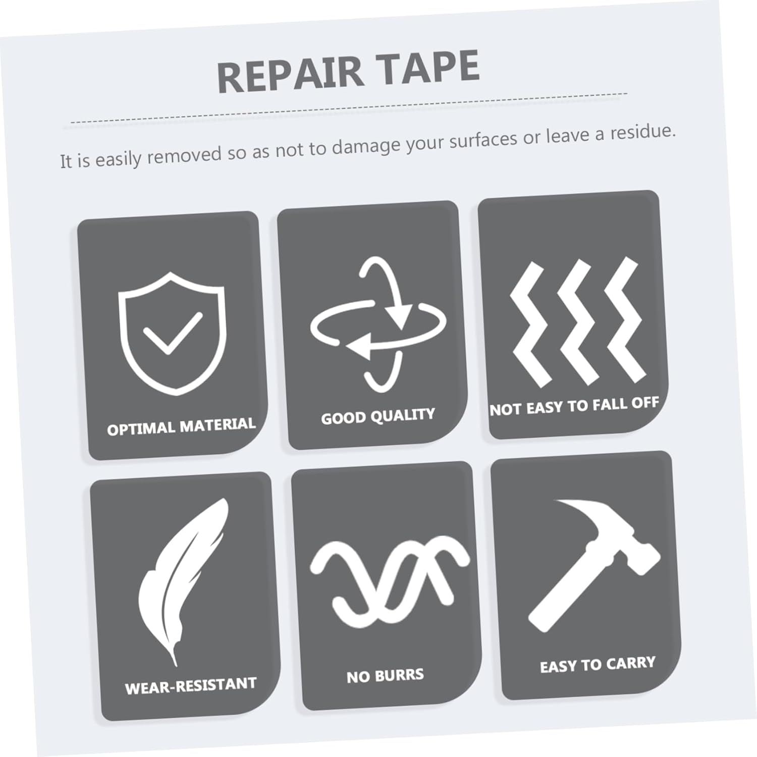 Healvian Waterproof High-Temperature Aluminum Foil Tape 3Cm Wide 50M Long Sturdy Adhesive Sealing Repair Tape for Ducts and Pipes image number 1