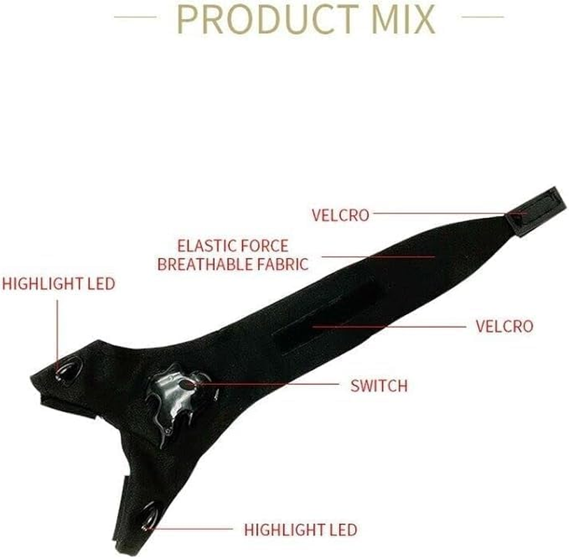 Rechargeable LED Flashlight Gloves, Stocking Stuffers for Men Women Adults, Gifts for Men Dad Husband, Cool Gadgets for Men Fishing Gifts image number 5