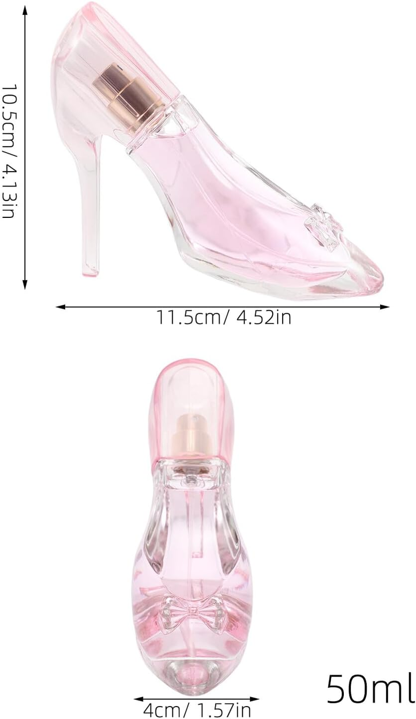 GANAZONO High Heel Perfume for Women 50Ml Pink Bottle Arabian Fragrance Suitable for Valentine'S Day and Daily Wear image number 4