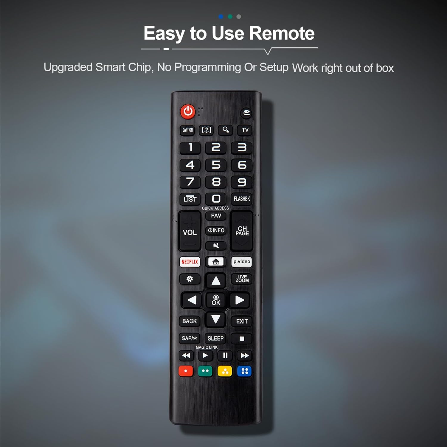 Universal Remote Control for All LG Smart TV LCD LED OLED UHD HDTV Plasma Magic 3D 4K Webos Tvs AKB75095307 AKB75375604 AKB75675304 AKB74915305 Remote Replacement image number 5