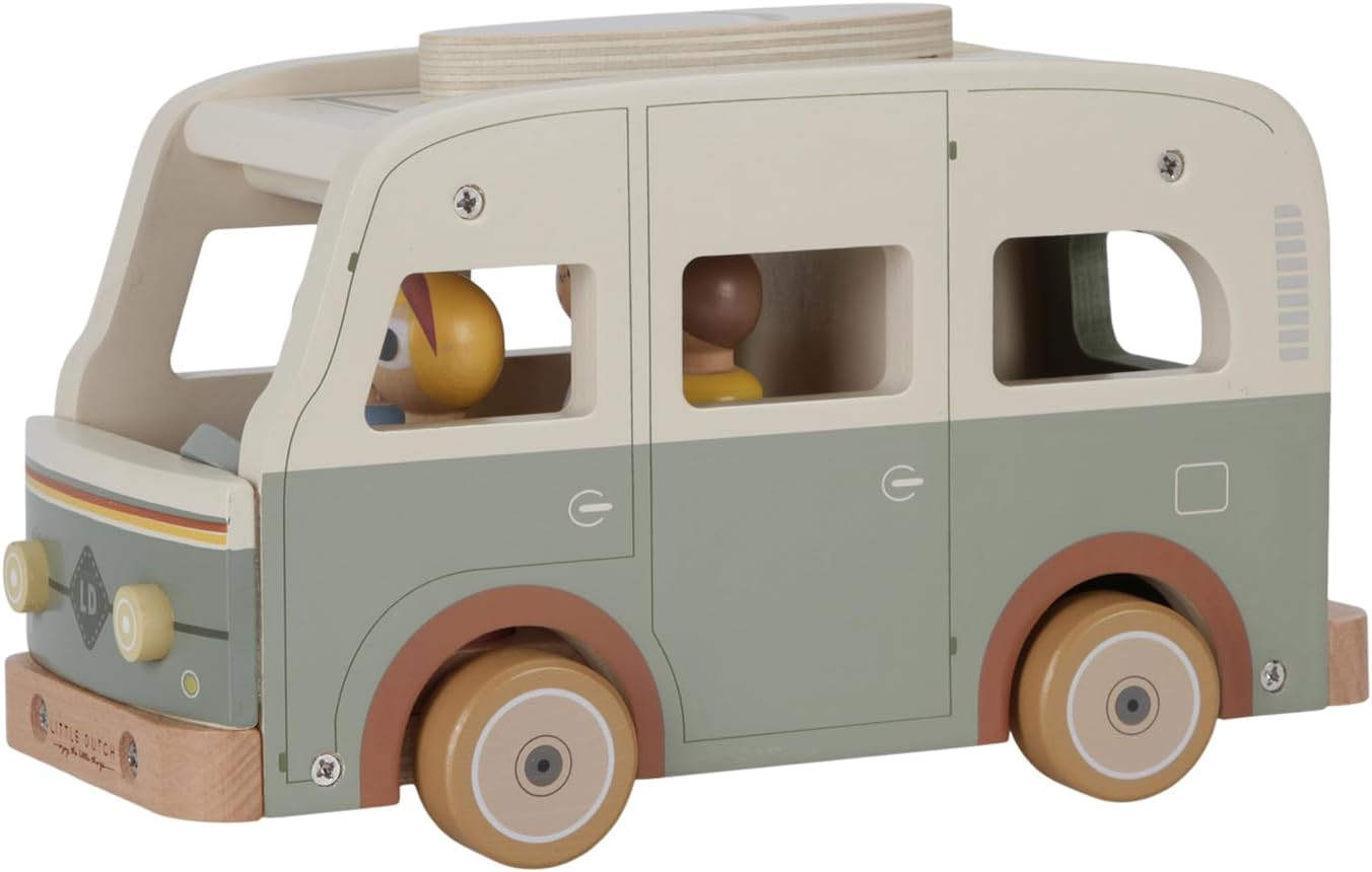 Little Dutch Wooden Vintage Campervan Playset image number 3