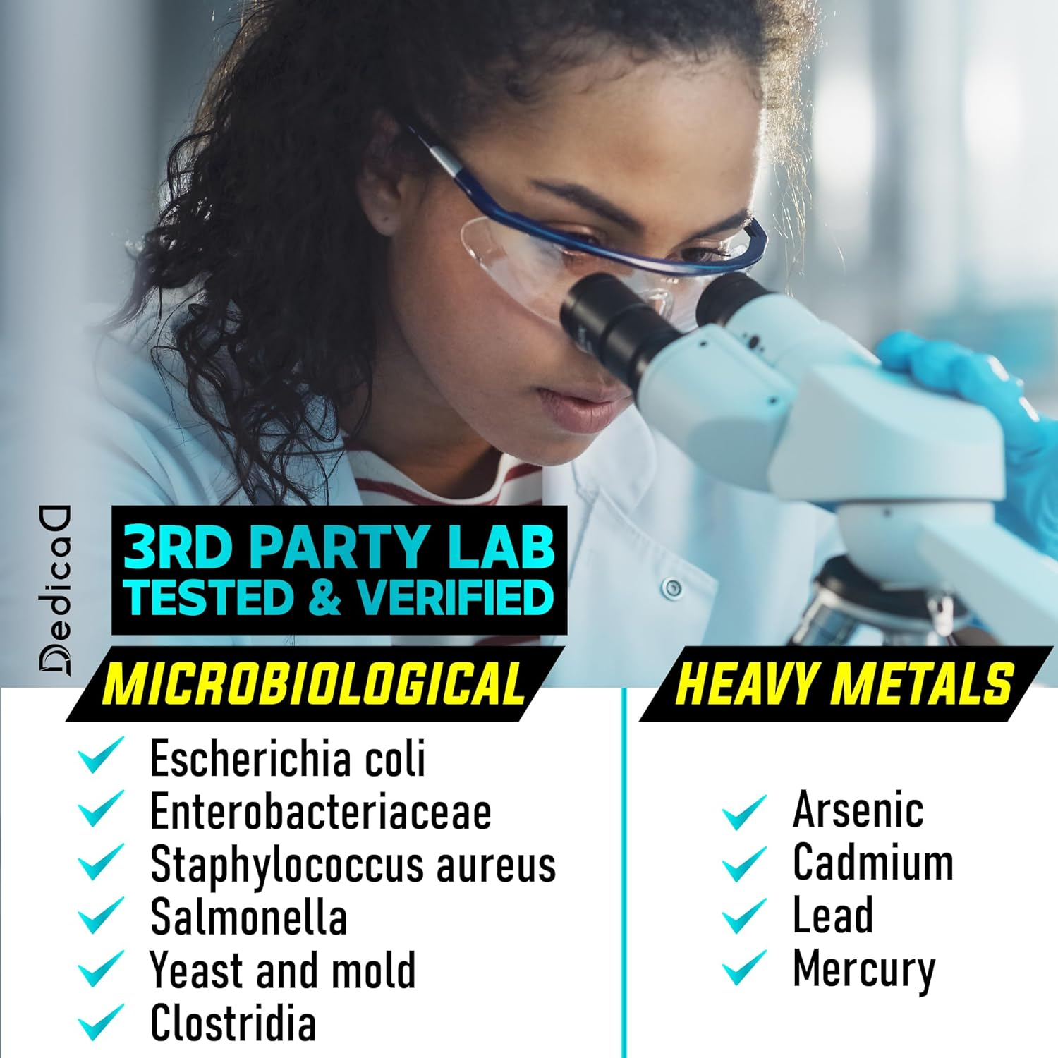 DEDICAD 120 Capsules Nattokinase 2000 Fu Supplement - Combined with Curcumin, Bromelain, Serrapeptase & Black Pepper - Body Balance, Circulation Health & Immune System - 4-Month Supply image number 3