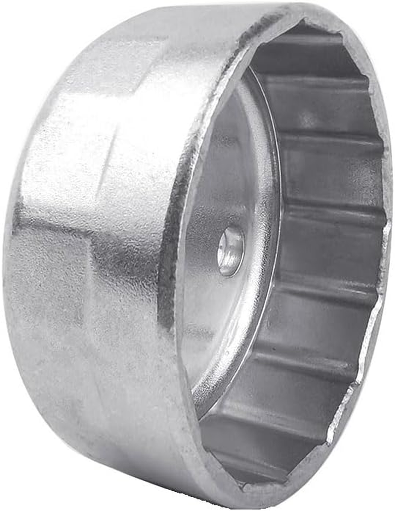 Shonee Heavy Duty 90.2Mm 15Flutes Oil Filter Wrench for Land Rover and Jaguar -Oil Filter Cap Removal Socket Tool for 90Mm Oil Filter Housing