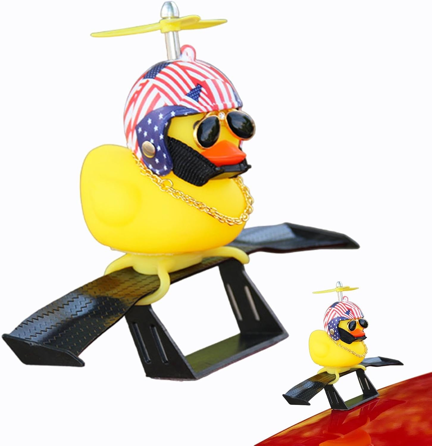 Duck Car Decoration,Rear Wing Decoration | Car Cool Decoration, Yellow Duck Decoration, Car Tail Duck Decoration, Small Car Exterior Decoration