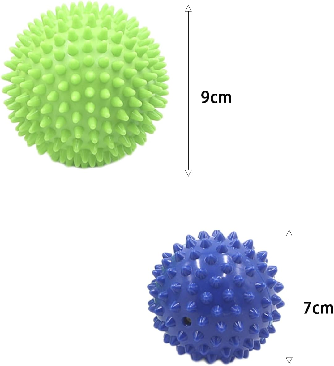 Plantar Fasciitis Foot Roller Massage Ball Set with Two Spiky Massage Balls and One Foot Roller for Pain Relief Trigger Point Therapy Ideal for Plantar Fasciitis Relief and Foot Massage image number 2