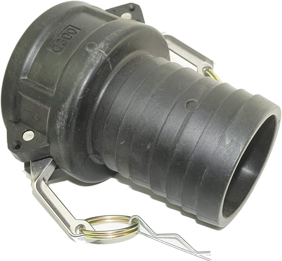 1" IBC Camlock C Adaptor Female Pipe Tail Connector Tank Water Fuel Tank Female Adaptor for Garden Hose, Oil Fuel Water Fitting image number 1