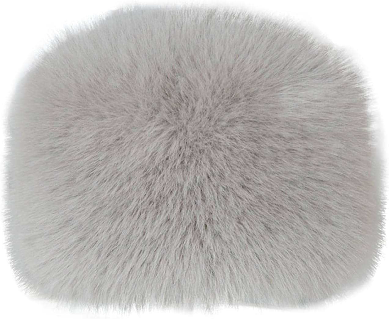 Lopsity Faux Fur Fluffy Bucket Hat Fuzzy Winter Warm Hat Ski Cap for Women Men