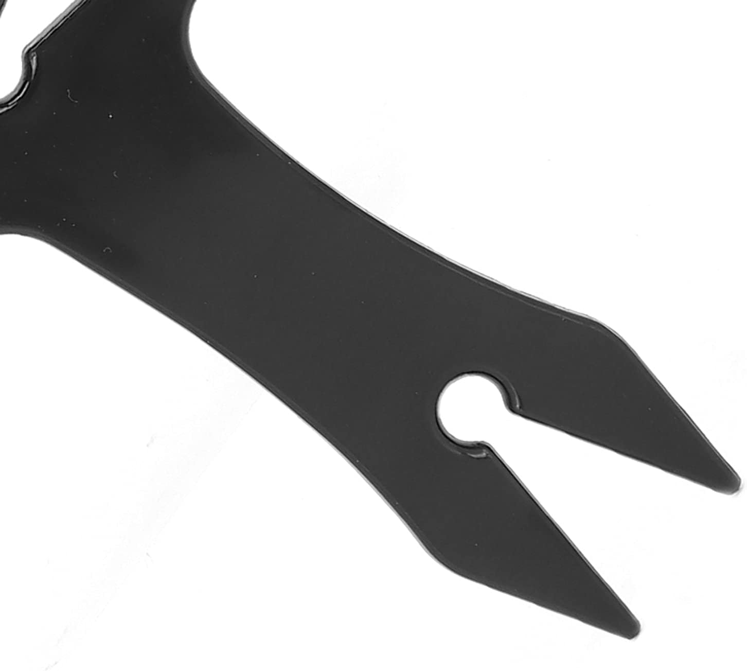 Jiawu Double -Sided Hair Comb Retro Design Hairdresser Comb for Men for Portable Use Absurd 1 X Hair Ideal for Use (Black)