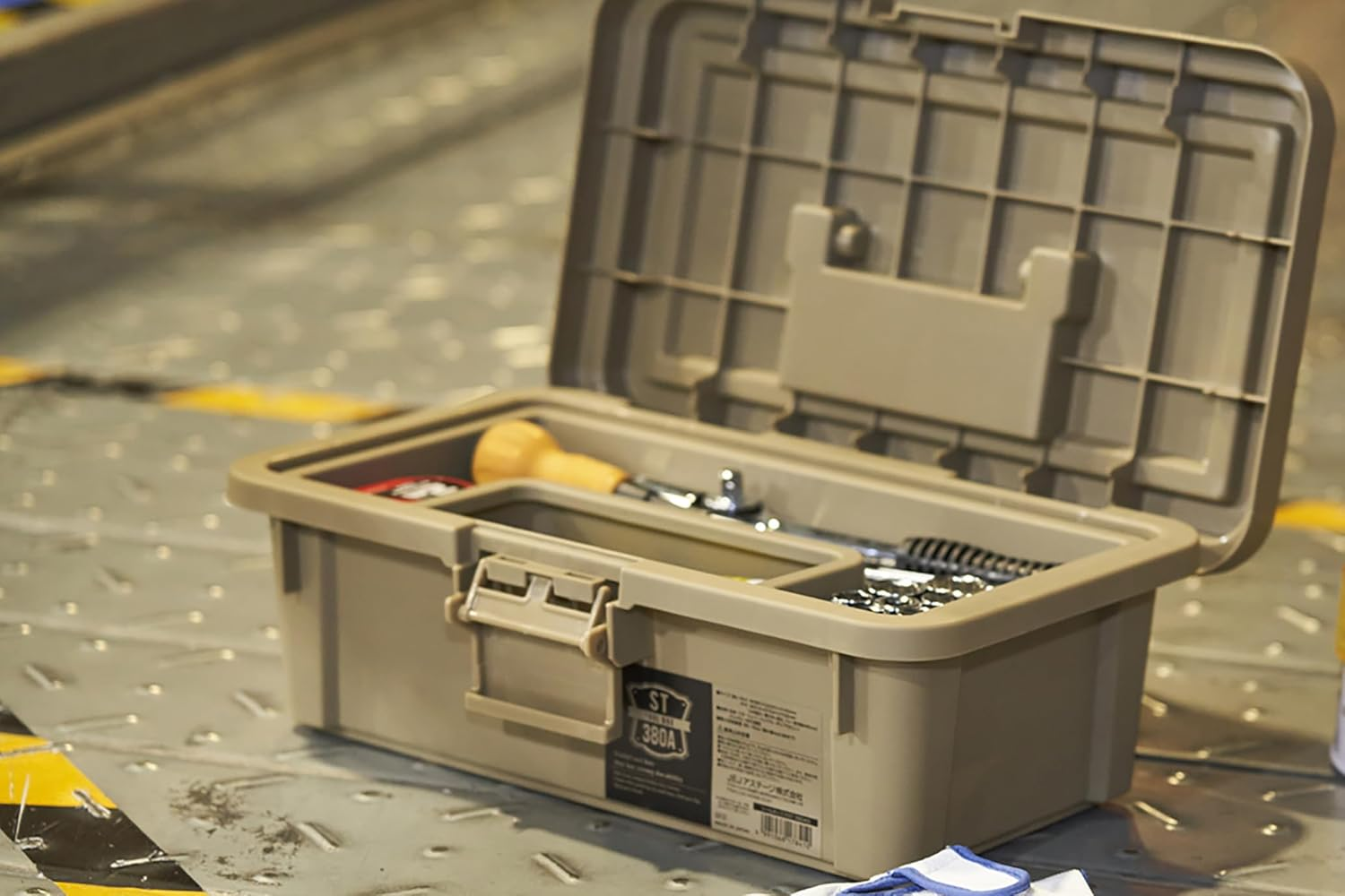 JEJ Astage Tool Box ST 380AS Disaster Prevention, Sand Beige image number 6