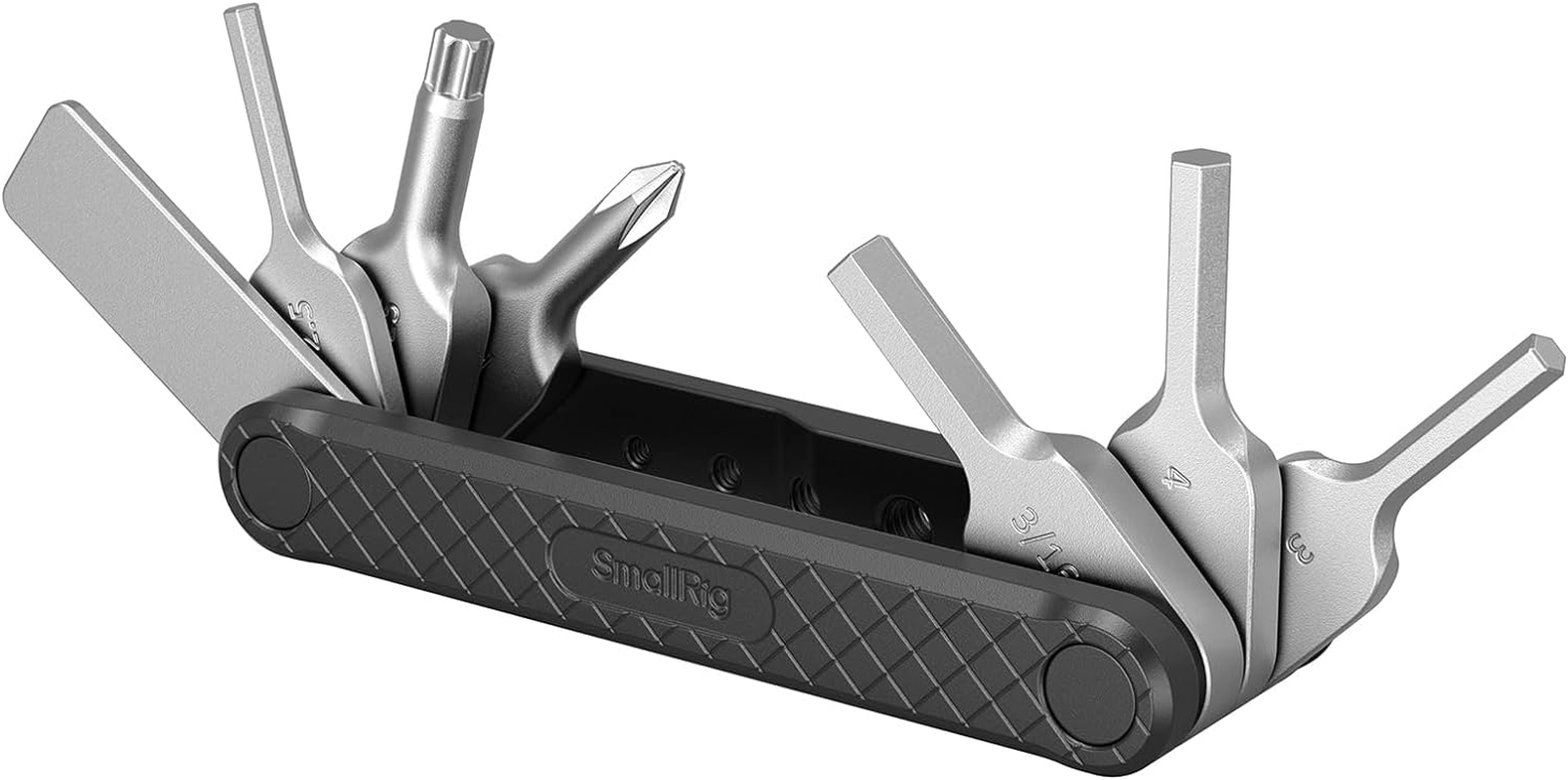 SMALLRIG Folding Tool Set with Screwdrivers and Hex Key Wrenches, Seven Functional Tools Included - 4681