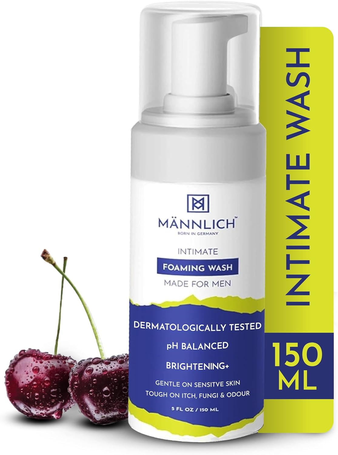 Mannlich Intimate Wash for Men (150 Ml) Relieves Itchiness & Odour, Prevents Fungal Growth, Genital Area, Ph Balanced & Dermatologically Tested with Tea Tree Oil, Neem, Eucalyptus Oil, 1% Salicylic & Lactic Acid image number 6