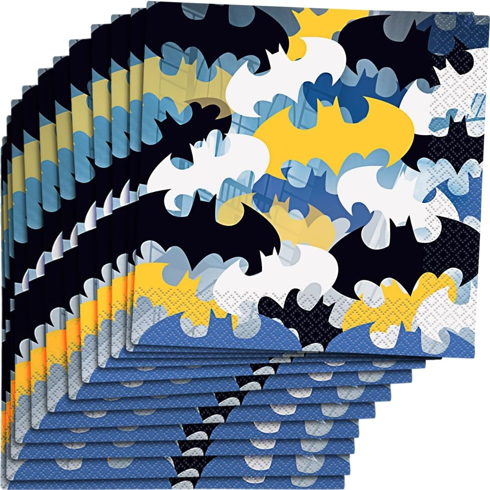 Unique Party 77523 Batman Party Bags, Pack of 8 image number 3