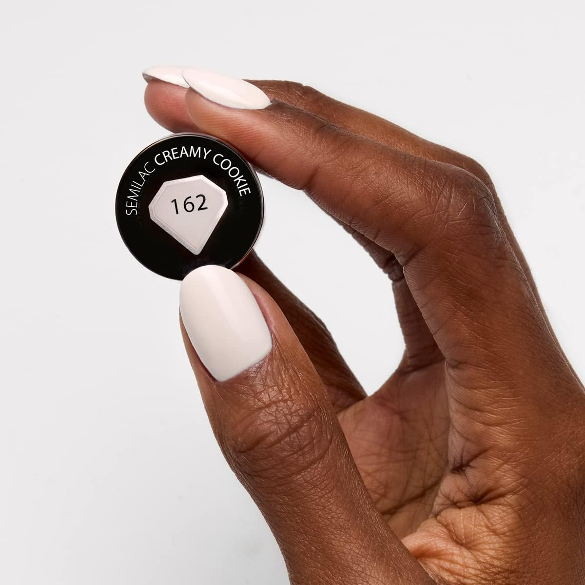 Semilac My Story Collection UV Nail Polish 162 Creamy Cookie 7 Ml - 155 Ivory Cream image number 3