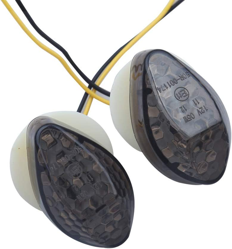 Motorcycle Led Flush Mount Front Turn Signal Light Replacement for Honda CBR 600RR 1000RR 2004-2007 CBR 600 F4 F4I CBR900 CBR919, 2 PCS image number 1