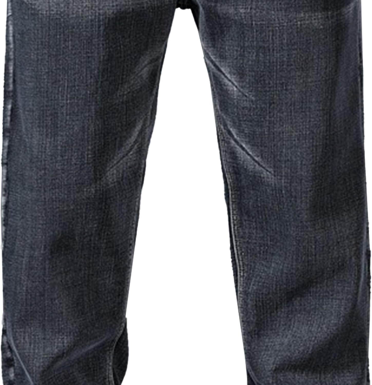 Men'S Wide-Leg Baggy Jeans Pants Business Casual Loose Denim Pants Y2K Vintage Streetwear Trousers, Grey, 44 image number 2