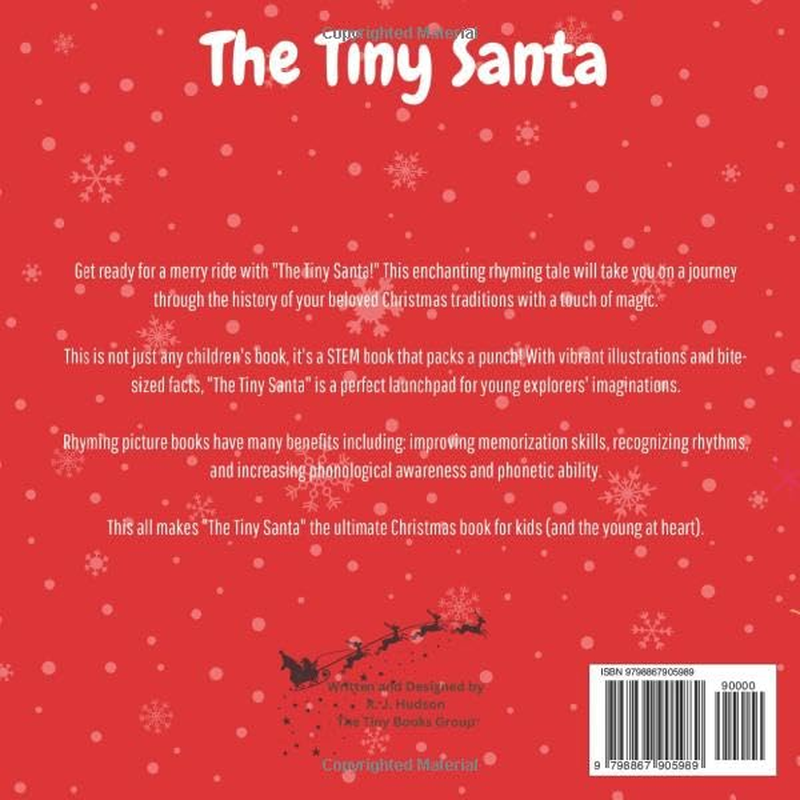 The Tiny Santa: the Ultimate Christmas Book - Rhyming, Educational & MAGIC! for Children and Kids 3-6.