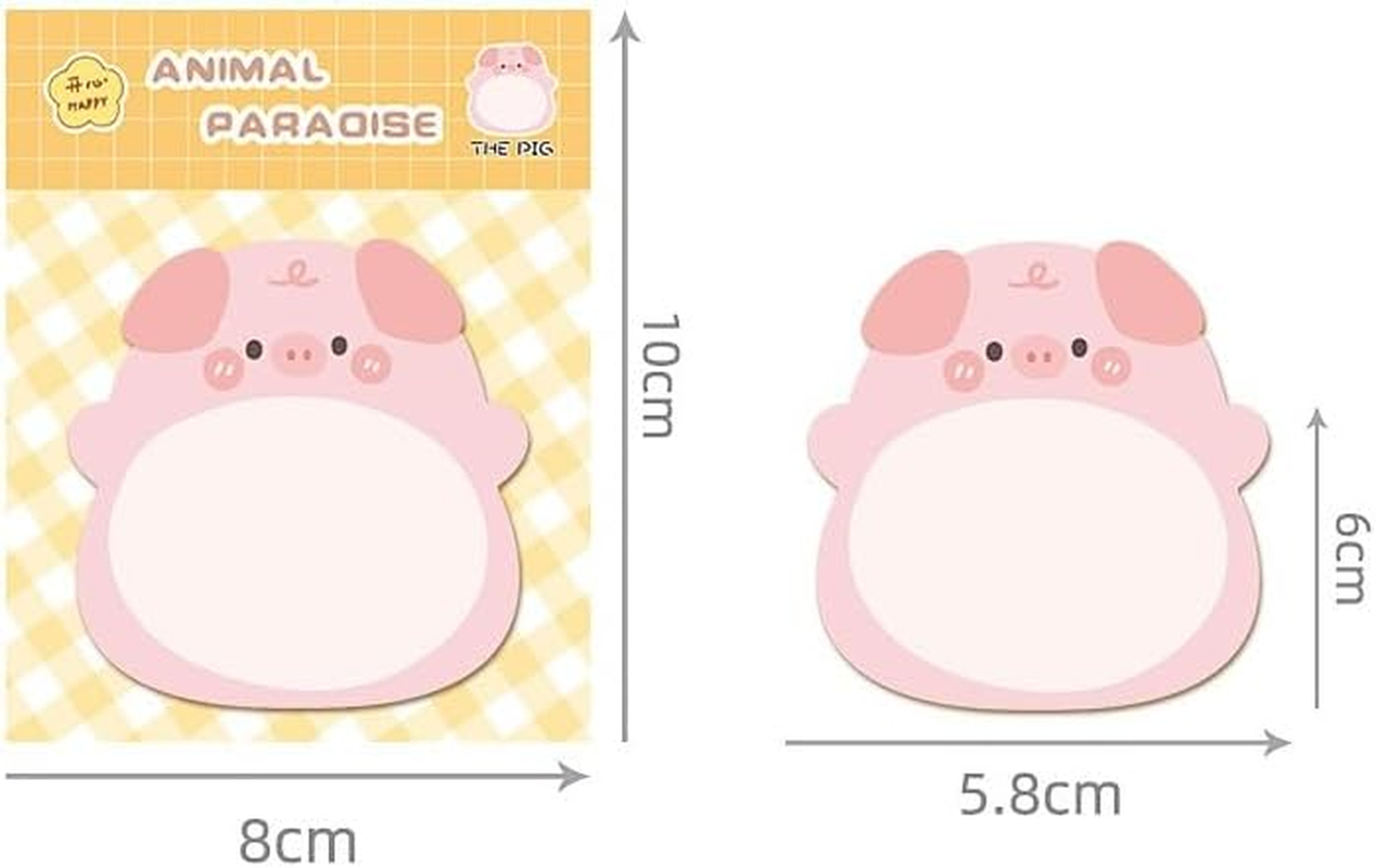 Frog Sticky Notes Kawaii Frogs Sticky Notes Sets, Aesthetic Cute Small Frog Sticky Notes Mini Animal Self-Stick Notes Pads for Frog Lovers Office School 8Packs,160 Sheets (Style 1, One Size) image number 4