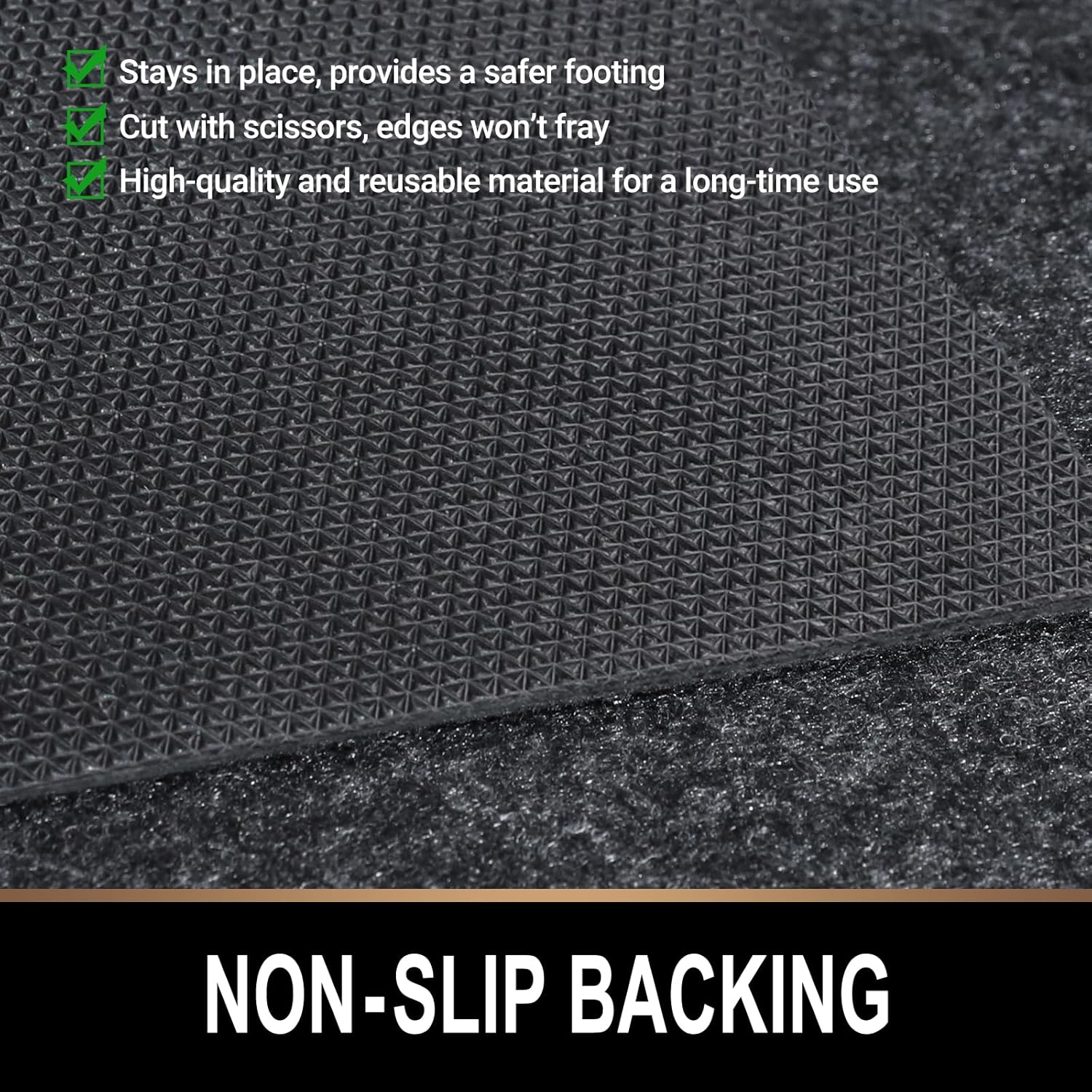 TREETONE Oil Spill Mat, 7.4 X 8.4 Ft, Premium Absorbent Oil Pad. Contains Liquids, Protects Garage Floor from Spills, Drips, Splashes and Stains. Washable, Reusable, Waterproof Rubber Parking Mats