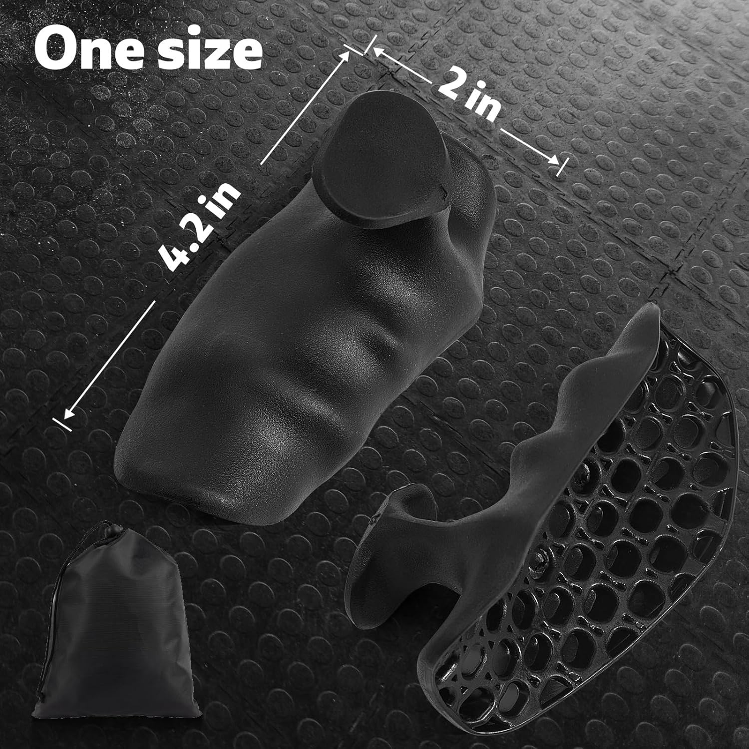 Fingerless, Flexible Gym Grips with Storage Box,Ideal for Weight Lifting, Pull-Ups and Fitness Training image number 4