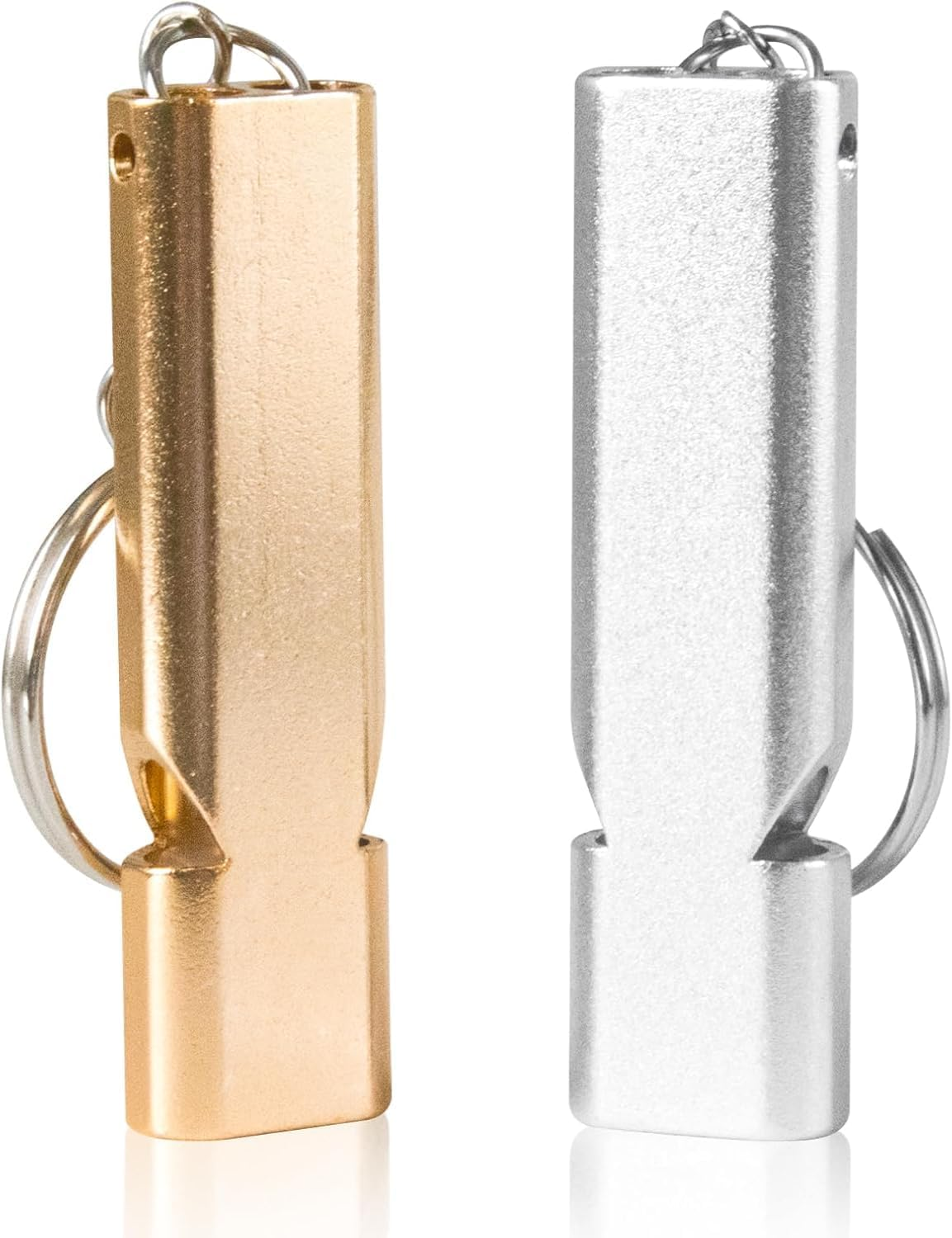 2Pcs Whistle Emergency Survival Loud - Durable Bright Long Lasting Safety Whistle and Lanyard, Easy to Carry & Fit Pocket for Hiking, Coach, Dog Training image number 6