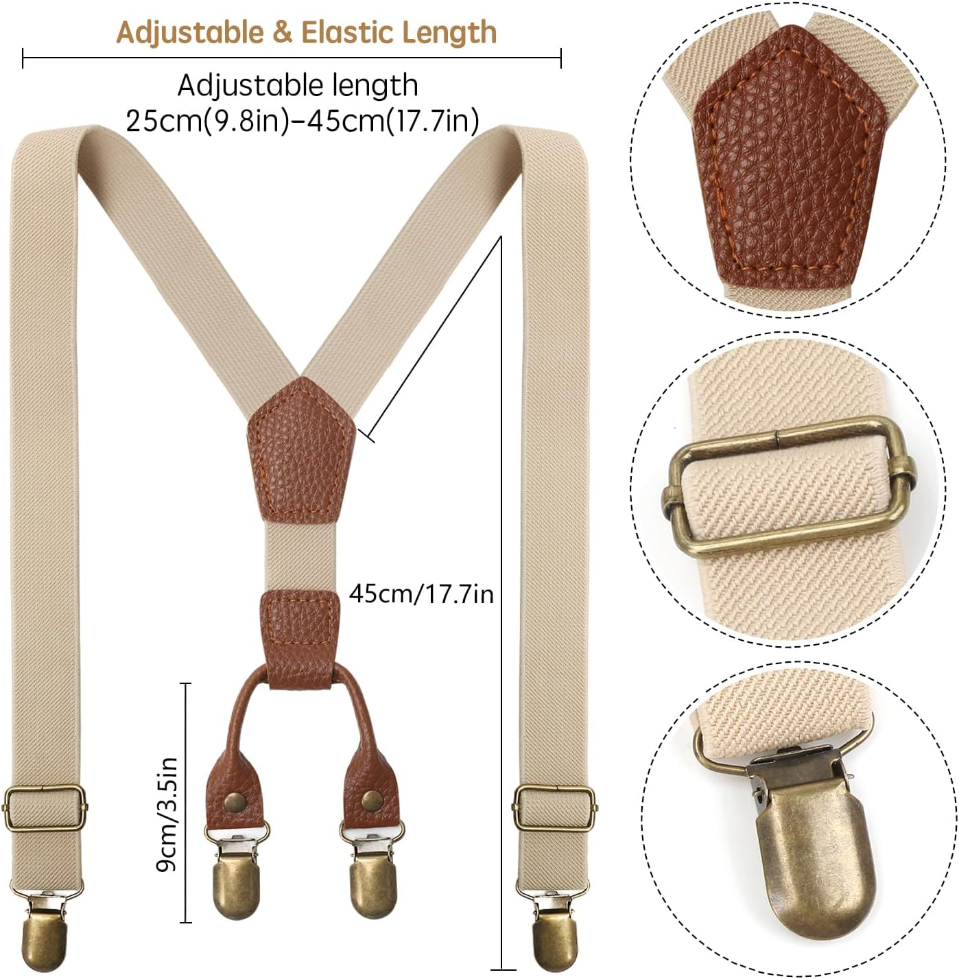 Kids 100 Days of School Costume Old Man Costumes Halloween Costume Dress up Outfit Accessories image number 3