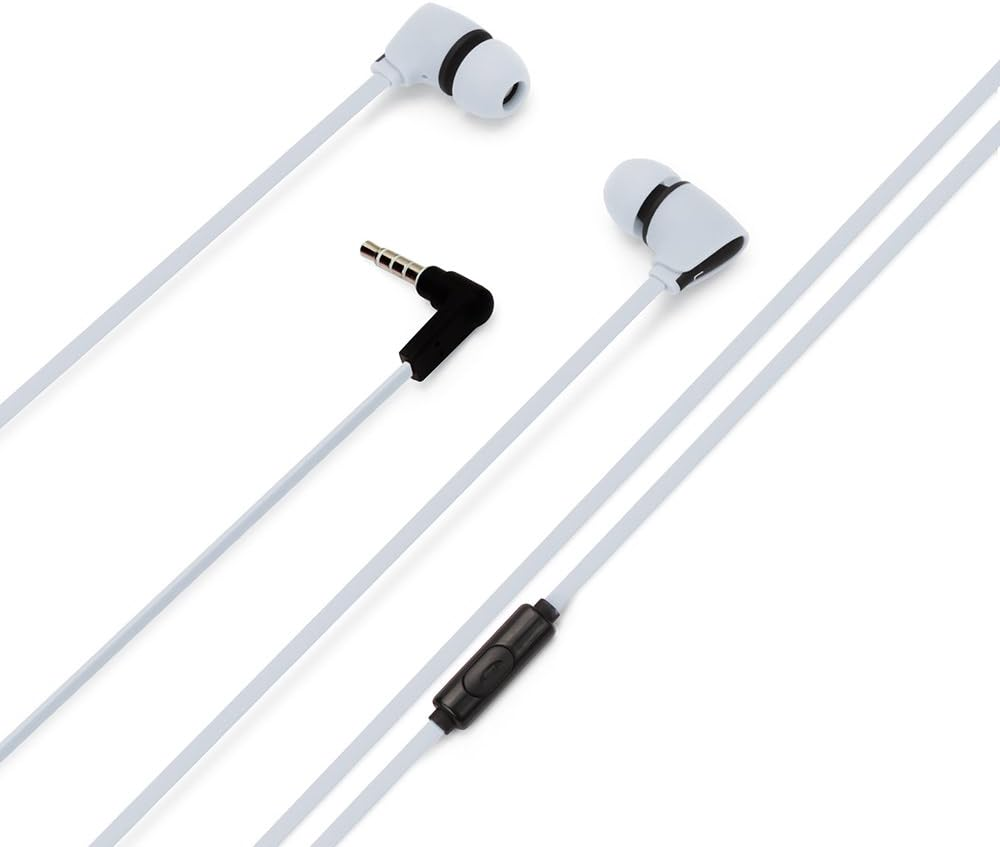 PG A-SHE4GY5 (Gre-) Stereo In-Ear Headphones Hands-Free Type Gray Small