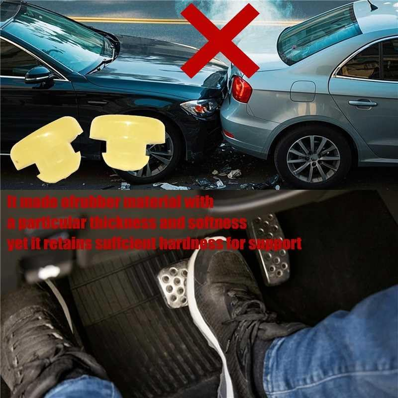 GXARTS Brake Pedal Stop Pad Compatible with Nissan 200SX 240SX 280ZX 300ZX 350Z 370Z Altima Maxima Sentra Frontier Pathfinder Xterra Fit for Infiniti G20 G35 G37 I30 J30 46584-S0100 46584S0100 image number 1