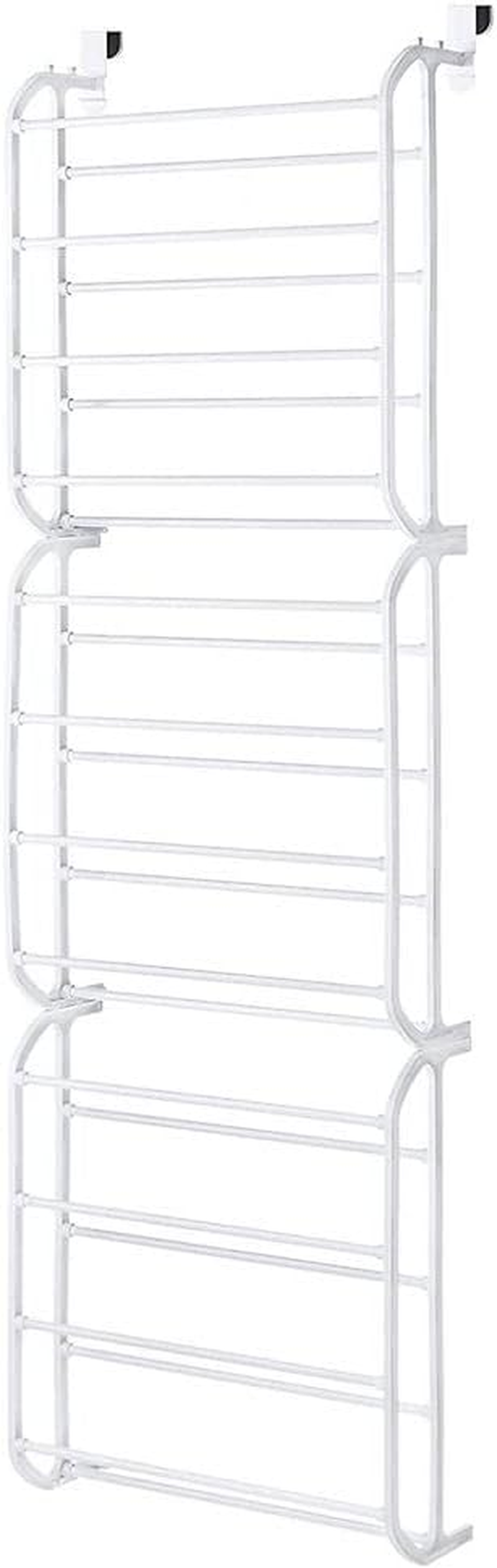 Whitmor 36-Pair OTD Shoe Rack, White image number 4