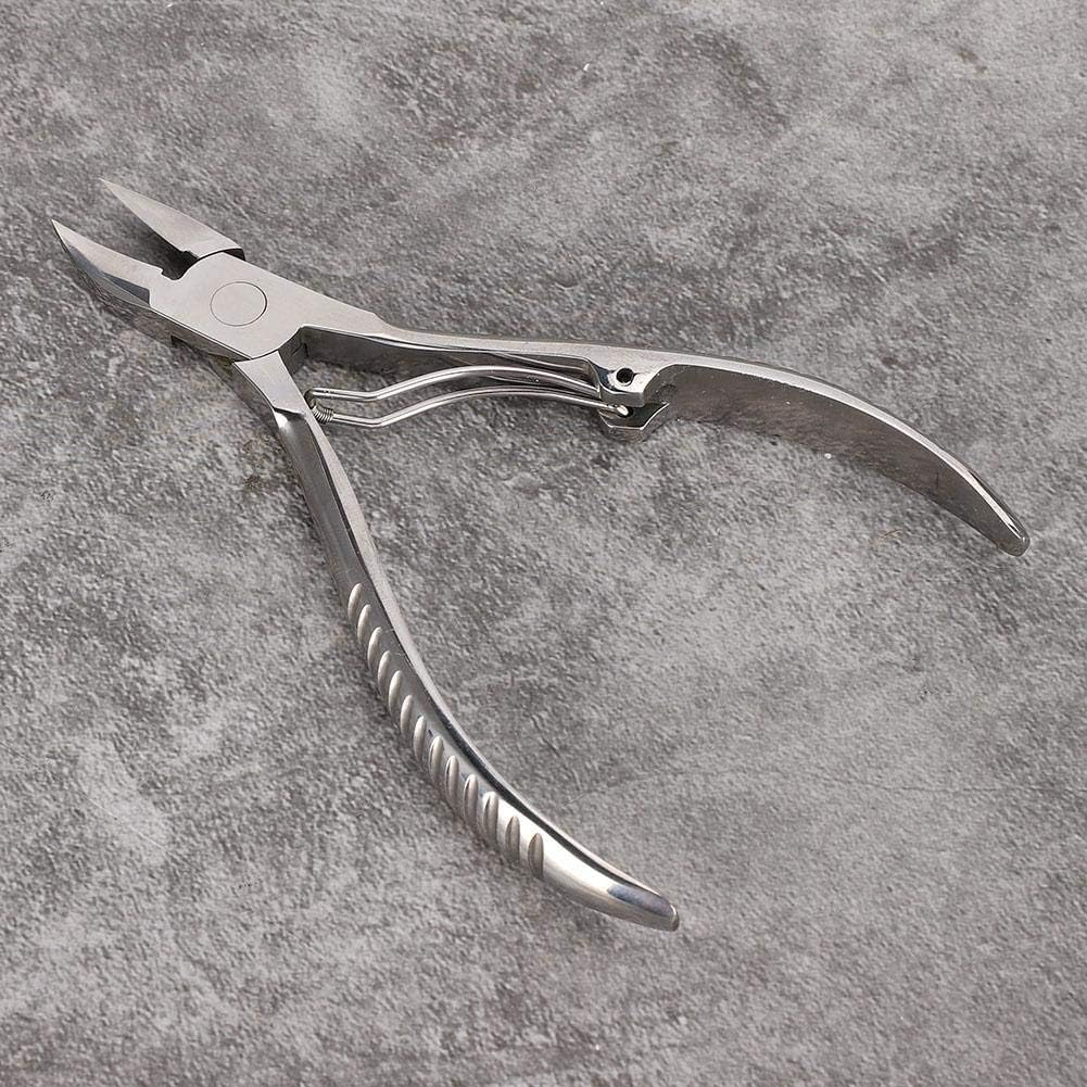 Nail Trimmer, Multifunction Non-Slip Dead Skin Remover,Nail Clipper, Nail Cuticle Pliers Dead Skin Removal for Fingernails and Toenails(4#17Mm Knife Edge)