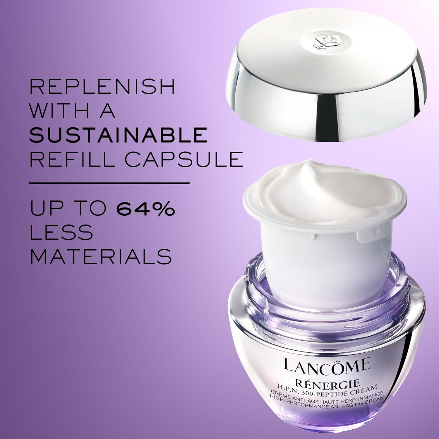 Lanc&ocirc;me R&eacute;nergie H.P.N 300-Peptide Face Cream - with Hyaluronic Acid & Niacinamide - Helps Visibly Reduce Lower Face Sagging - Wrinkles - & Dark Spots - 75Ml image number 1