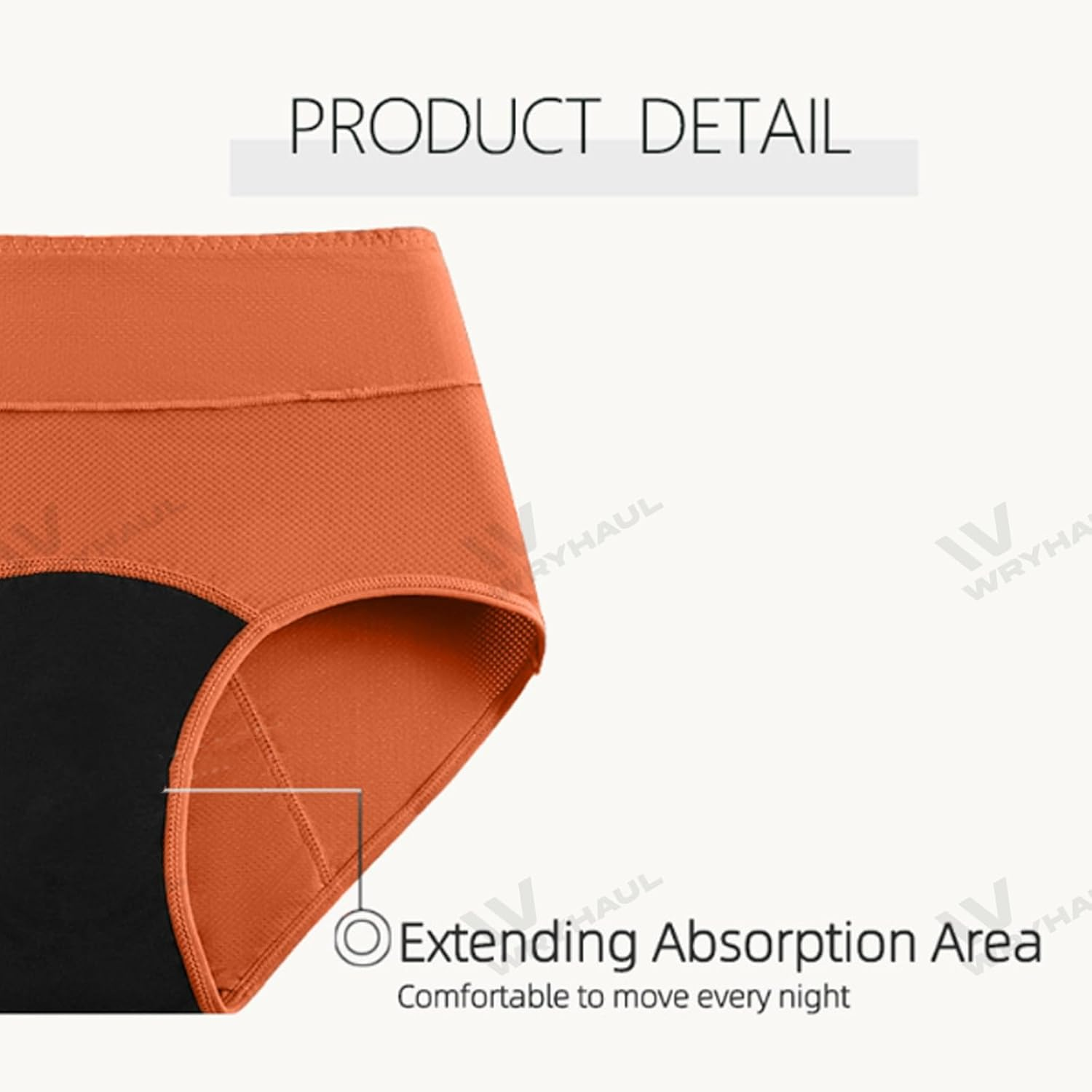 2026 New Aromira Lushybum Premium Comfort Leakproof Shaping Undies, Ciracla Lushybum Panties - Washable & Reusable Three Layer Leakproof Underwear image number 4