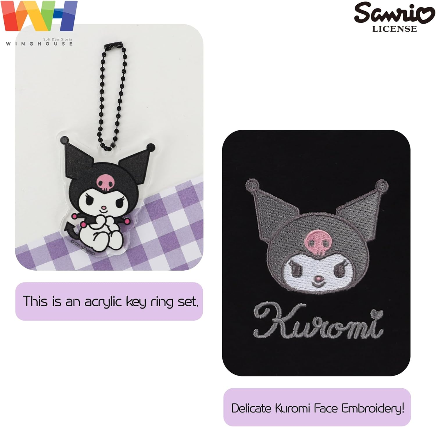 Sanrio Characters Backpack &ndash; Cute Kuromi, My Melody, Cinnamoroll Daily Bag | Lightweight Travel Laptop Bag for Teens & Women