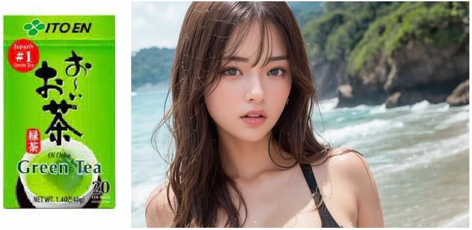 ITOEN Oi Ocha Green Tea Japan'S #1 Green Tea 40G 20 WRAPPED TEA BAGS Made in Japan Japanese ROKUCHA Tea