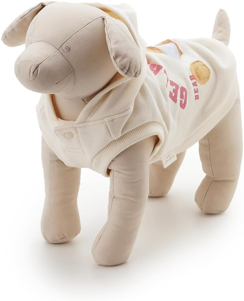 Gelato Pique Cat & Dog PAGG254589 IVR S Sporty Bear Fleece Pullover image number 4